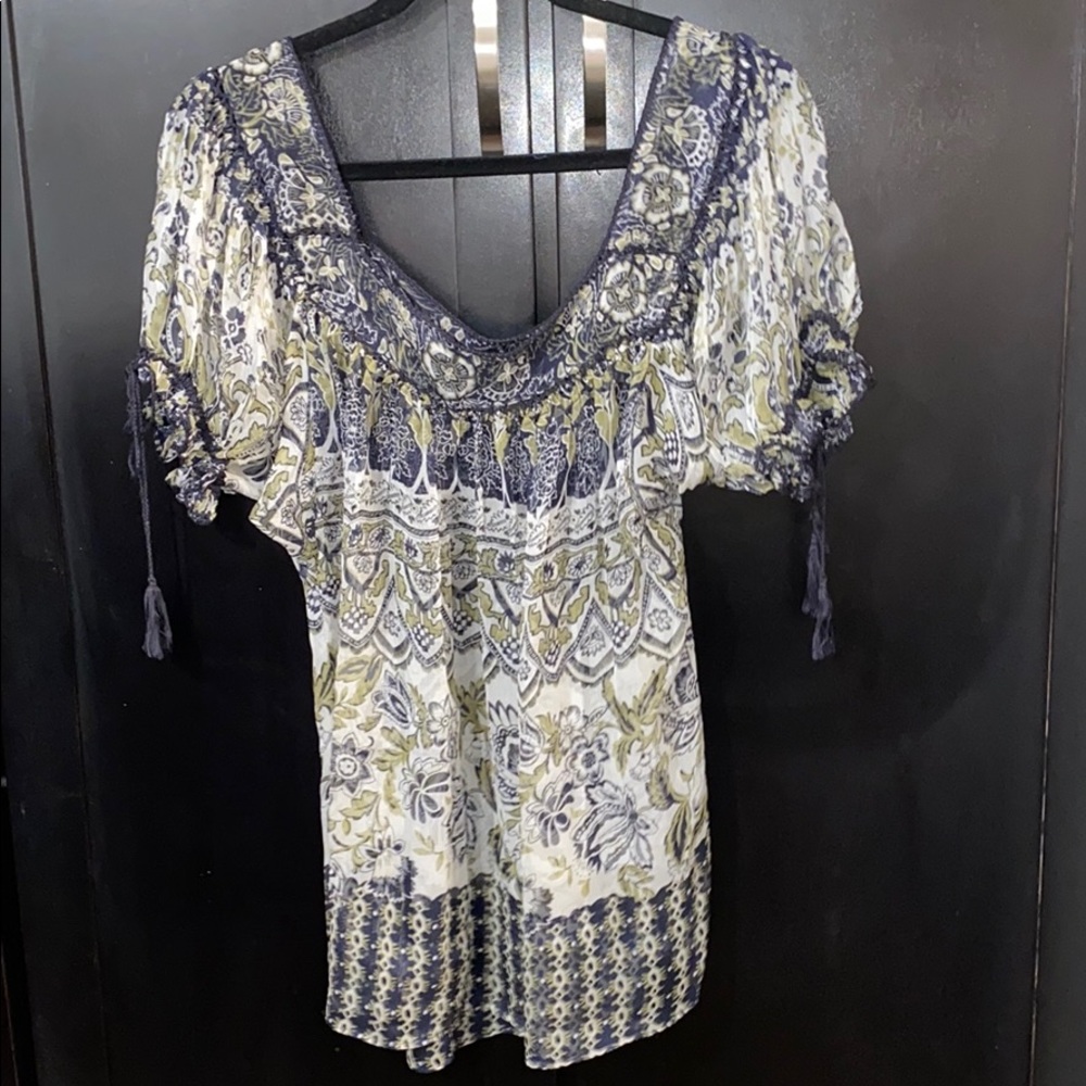 ECI Patterned Blouse